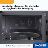 thumbnail of Exquisit Mikrowelle WP 700 J17-3 si | Unterbau | 700 Watt | Drehteller 25,5cm | Silber