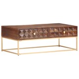 thumbnail of vidaXL Couchtisch 112x50x40 cm Massivholz Mango
