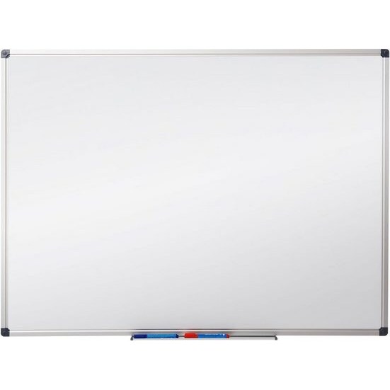 Whiteboard Master of Boards 30 x 45 cm, lackiert, mit Aluminiumrahmen - Hoch- und Querformat - abnehmbare Stiftablage