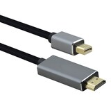 thumbnail of Helos Anschlusskabel, mini DisplayPort St./HDMI St., PREMIUM 4K, 2,0m, schwarz