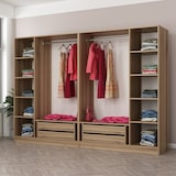 thumbnail of Armario Kale-7541 dore 270x190x52 cm