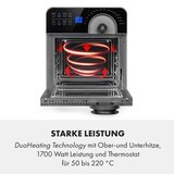 thumbnail of AeroVital Cube Chef Heißluftfritteuse  1700 W 14 Liter 16 Programme Ober- und Unterhitze Schwarz