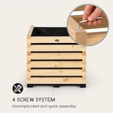 thumbnail of Modu Grow 50 Hochbeet 50 x 45 x 50 cm Kiefernholz kiefer Braun