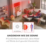 thumbnail of Wonderwall 36 Infrarot-Heizung 60x60cm 360W Wochentimer IP24 Weiß