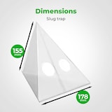 thumbnail of VerminBuster Schneckenfalle 20 Stück - Schneckenfänger - Schneckenfallen Bier - Schneckenabwehr - Alternative Schneckenkorn / Schneckengift