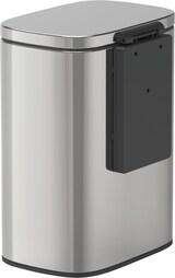 thumbnail of WENKO Wand-Kosmetikeimer Mod. Sare Glänzend 5 L, Easy Close Absenkautomatik