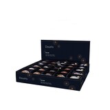 thumbnail of 1 Eule Glas 6cm beige kupfer braun Christbaumschmuck Weihnachtskugeln Waldtiere