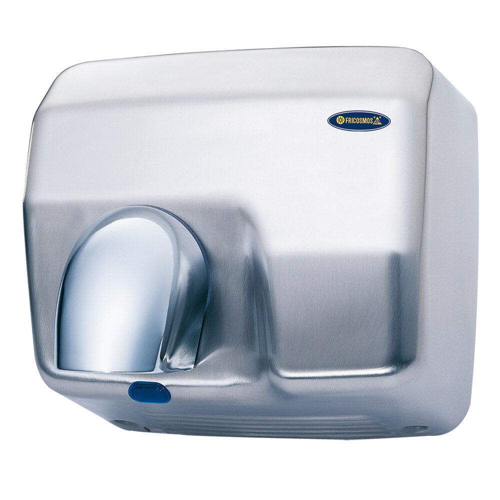 Secamanos óptico inoxidable satinado con tobera 270x200x240 mm.