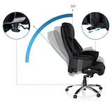 thumbnail of Luxus Chefsessel PRADO schwarz hjh OFFICE