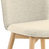 thumbnail of Cindy Esszimmerstuhl Bouclé beige. 2er Set