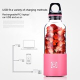 thumbnail of Petit Mixeur Smoothie Milkshake Blender Portable Jus de Fruit 500ml USB Vert YONIS