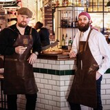 thumbnail of Boska Mr. Smith Küchenschürze / mit einstellbare Band / Leder / Blau / 855 x 640 x 3 mm