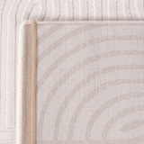 thumbnail of Teppich Wohnzimmer 3D-Effekt Pflegeleicht Waschbar Strapazierfähig Schlafzimmer OEKO-TEX Creme 280x370 cm – ILLER von Kadima Design