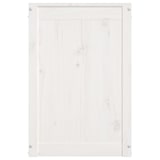 thumbnail of vidaXL Wäschetruhe Weiß 88,5x44x66 cm Massivholz Kiefer