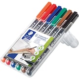 thumbnail of STAEDTLER Folienstift Lumocolor 317 WP6 1mm sortiert 6 St./Pack.
