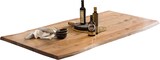 thumbnail of SIT Möbel Tisch Akazie mit Baumkante | 36 mm Platte natur | Gestell Metall schwarz | B 200 x T 100 x H 75,6 cm | 16060-11 | Serie TOPS & TABLES