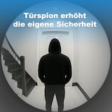 thumbnail of Türspion Messing Schwarz Türgucker – einfache Montage klare Durchsicht 160°