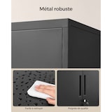 thumbnail of Helloshop26 - Caisson de bureau placard polyvalent armoire de bureau à 2 portes verrouillable 40 x 60 x 90 cm meuble de rangement en 12_0004831