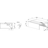 thumbnail of Stalgast Wandhaube "Basic Line", Kastenform 4900 mm x 1200 mm mit Flammschutzfilter Typ B