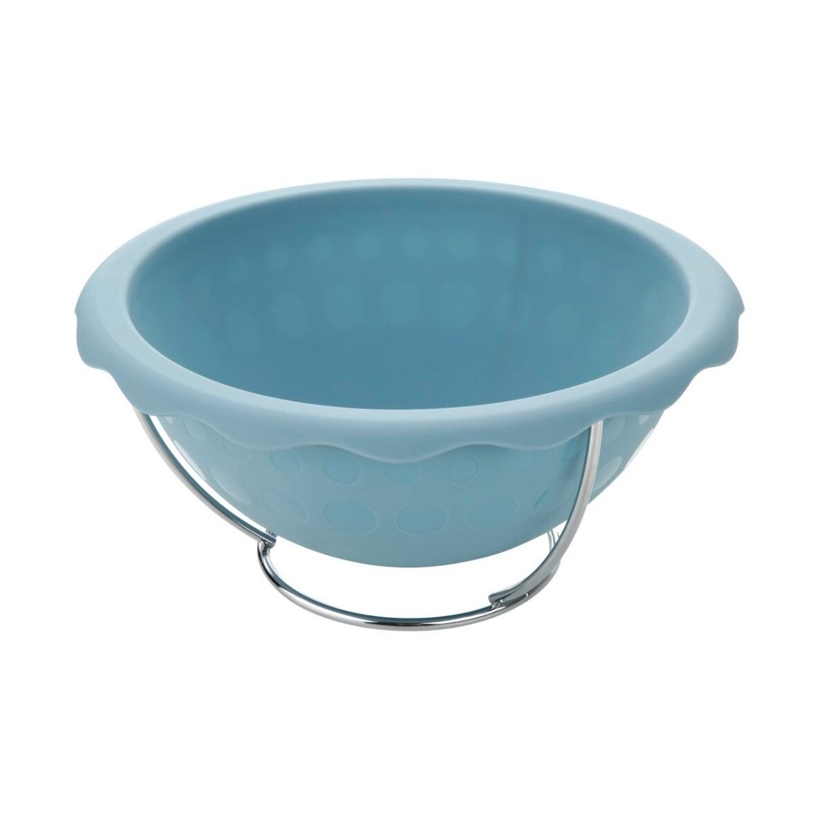 Fackelmann Zenker Backform Halbkugel, Halbkugelform, Silikon, Ice Blue, 18 cm, 43937