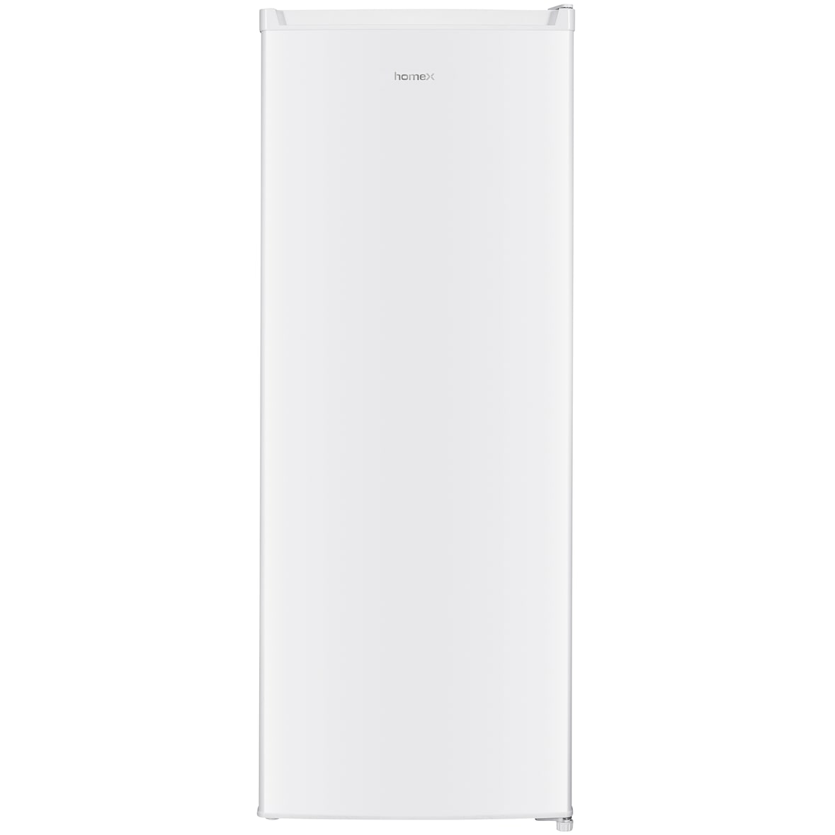 homeX Kühlschrank ohne Gefrierfach groß, freistehender Vollraumkühlschrank - 242 Liter, leise, weiß, CS2421E-W