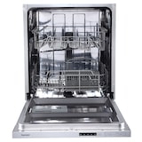 thumbnail of homeX GSEV6014AE Geschirrspüler vollintegriert | Einbauspülmaschine | 60 cm | 14 Gedecke | 5 Programme | Aquastop