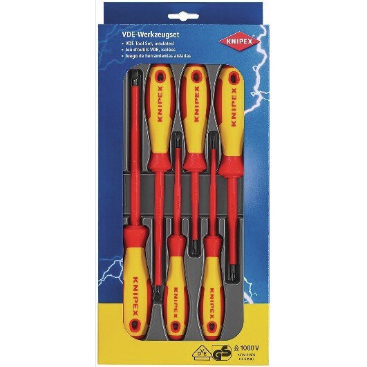 Knipex 00 20 12 V01 Juego de destornilladores destornillador estándar
