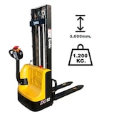 thumbnail of Apilador Eléctrico 1200kg a 3000mm - 24V/100Ah