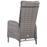 thumbnail of vidaXL 3-tlg. Bistro-Set Poly Rattan und Glas Grau