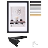 thumbnail of Cornice in plastica Steel Style 20x20 cm ORO