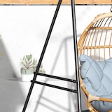 thumbnail of Outsunny - Hängesesselgestell - 178L x 143B x 180H cm - schwarz