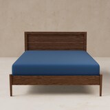 thumbnail of Benetton - Conjunto de 2 lençóis com elástico medindo 200x200cm + 30cm para uma cama de 2m na cor Rainbow Blue.