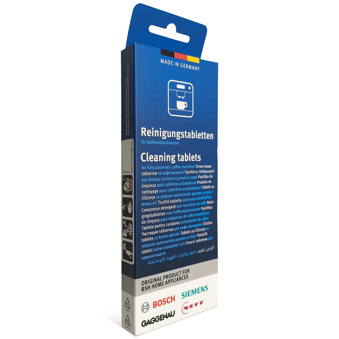 Bosch Siemens 00311969 10x Reinigungstabletten für Kaffeevollautomaten