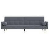 thumbnail of vidaXL Schlafsofa mit Kissen Dunkelgrau Samt