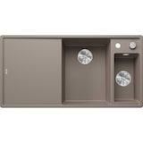 thumbnail of BLANCO AXIA III 6 S Einbauspüle SILGRANIT tartufo ab 60 cm mit Brett