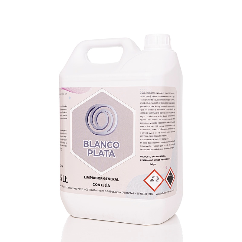 Limpiador general con lejía Blancoplata 5 litros