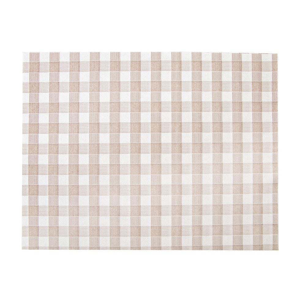 Mantelines 'Like Linen - Vichy' 70 G/M2 30X40 Cm Taupe Spunlace (800 unidades)