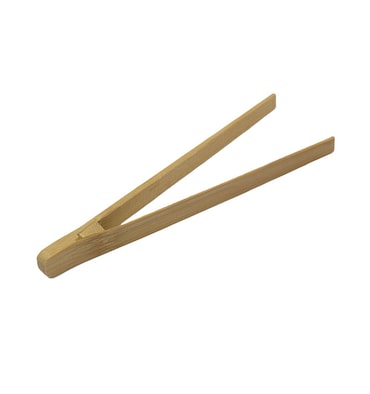 MONOUSO - Pinzas de bambú degustación 12cm (12 Uds)