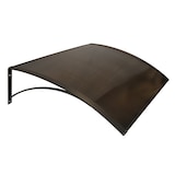 thumbnail of Wasabi - Vordach Haustür 120x80cm – Hohles Polycarbonat 3,8mm – Aluminiumhalterungen – Einfache Montage