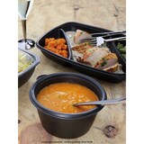 thumbnail of 500x Schale, PP, schwarz, rund, 375ml