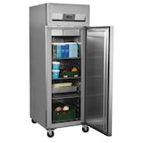 thumbnail of TEFCOLD Refrigerador vertical GN2/1, acero y vidrio, refrigeración profesional