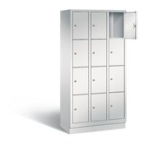 thumbnail of C+P Schließfachschrank Classic, 12 Fächer | HxBxT 180x30x50cm | Lichtgrau von PROREGAL