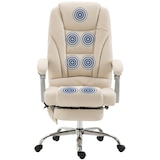 thumbnail of Bureaustoel Pacific Stof met Massagefunctie creme