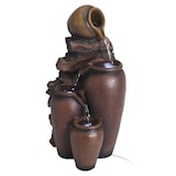 thumbnail of WellHome - Fontana di design Anfora con luci LED 23x21x41cm