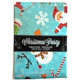 thumbnail of Wegwerp tafelkleed Polyester Kerst Christmas Party Tafelkleed - Blauw - 140x230 cm