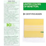thumbnail of Benetton - Badetuch 80 x 165 cm, 170 g/m², 100 % Baumwolle, Gelb