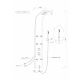 thumbnail of Columna de hidromasaje A-92