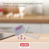 thumbnail of Tampon alphabet pour biscuit Zenker Smart Pastry