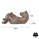 thumbnail of Moritz Dekofigur Lesebär Bär mit Brille liest Buch Dekoration lesen Leseratte