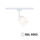 thumbnail of Paulmann URail Schienenspot BlossomG9max. 10Wdimmbar 230V Signalweiß 94881
